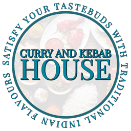 Curry and Kebab House logo.
